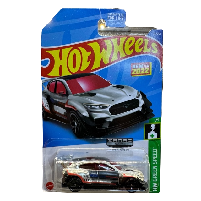 Hot Wheels HW Green Speed Ford Mustang Mach-E 1400 73/250 ZAMAC