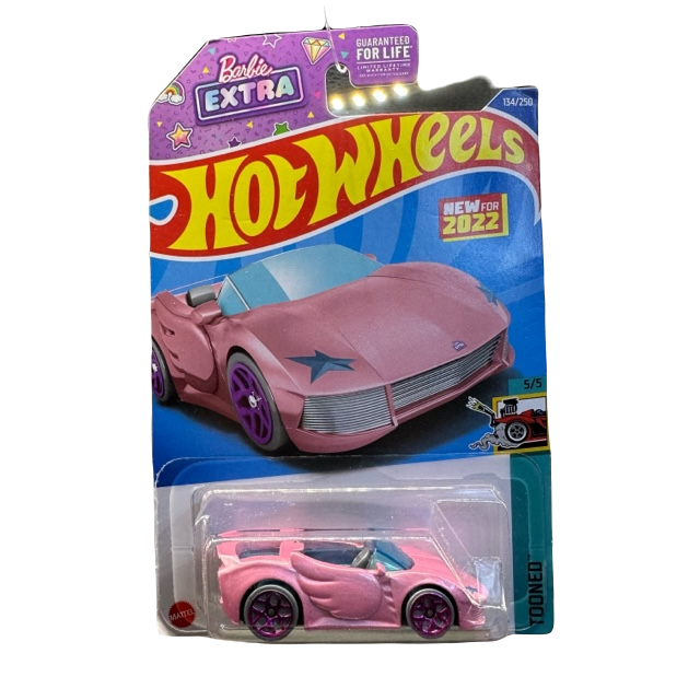 Hot Wheels Barbie Extra Barbie Extra Car 134/250 Pink