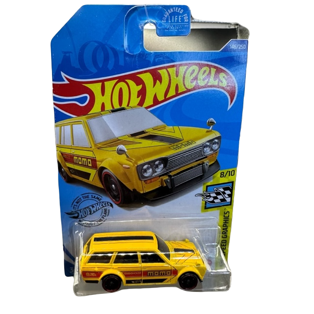 Hot Wheels Speed Graphics 510 Wagon 146/250 Yellow