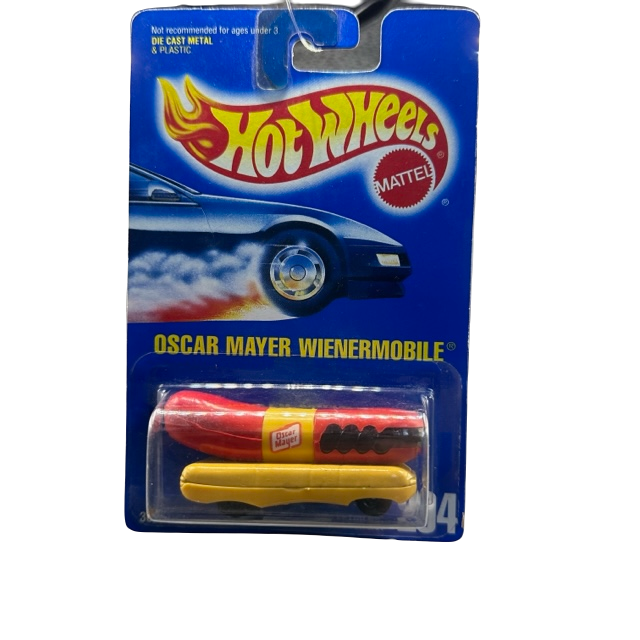 Hot Wheels Mainline Wienermobile 104 Red and Yellow