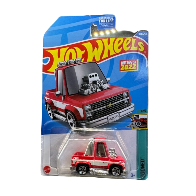 Hot Wheels Tooned Silverado 104/250 Red