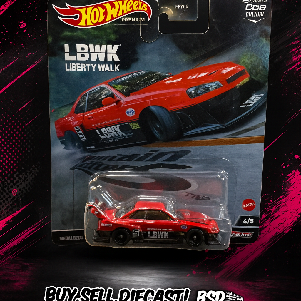 Hot Wheels Car Culture Skyline Red
