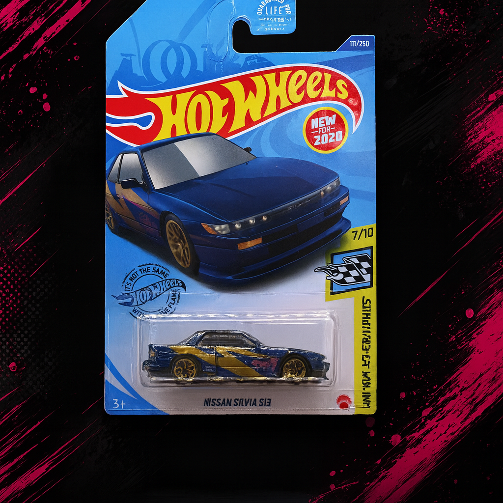 Hot Wheels HW Speed Graphics Silvia 111/250 Dark Blue
