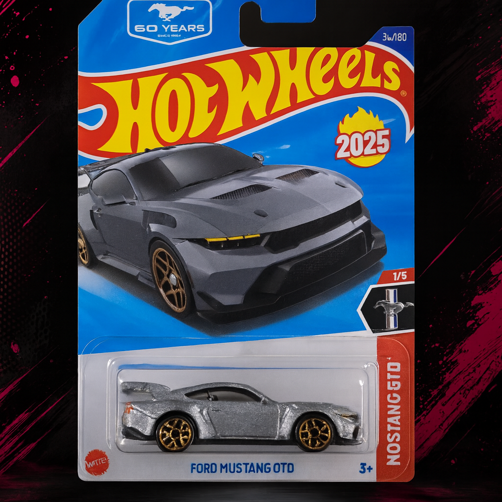 Hot Wheels Mustang 60th Mustang GTD 34/250 Silver