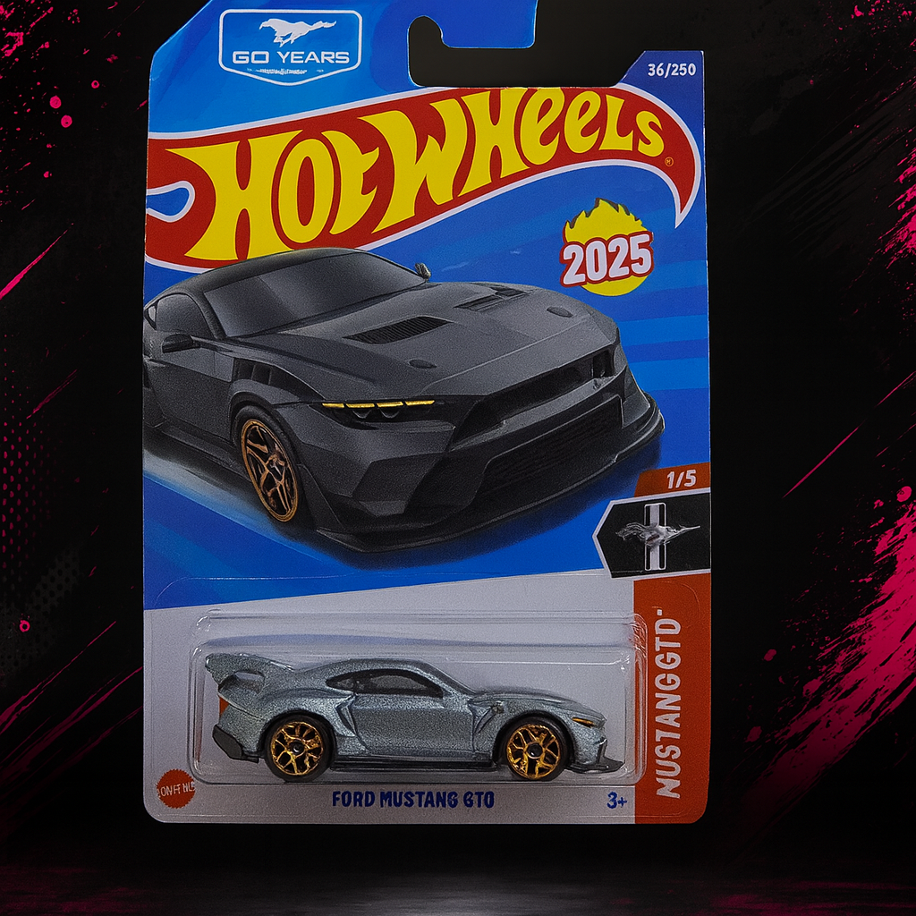 Hot Wheels Mustang GTD 34/250 Silver